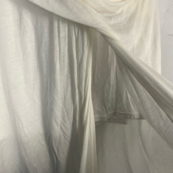Helmut lang off white midi drape skirt size p/XS - Picture 3 of 9